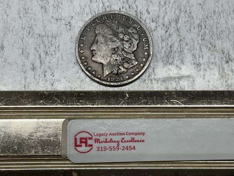 1921 S Morgan silver Dollar