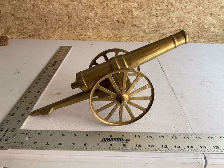 Brass cannon