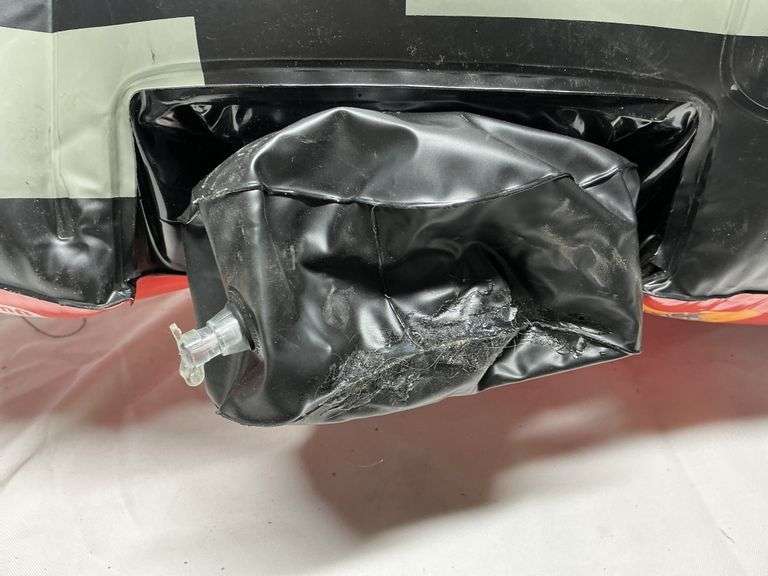 Inflatable cars-1 bad tire