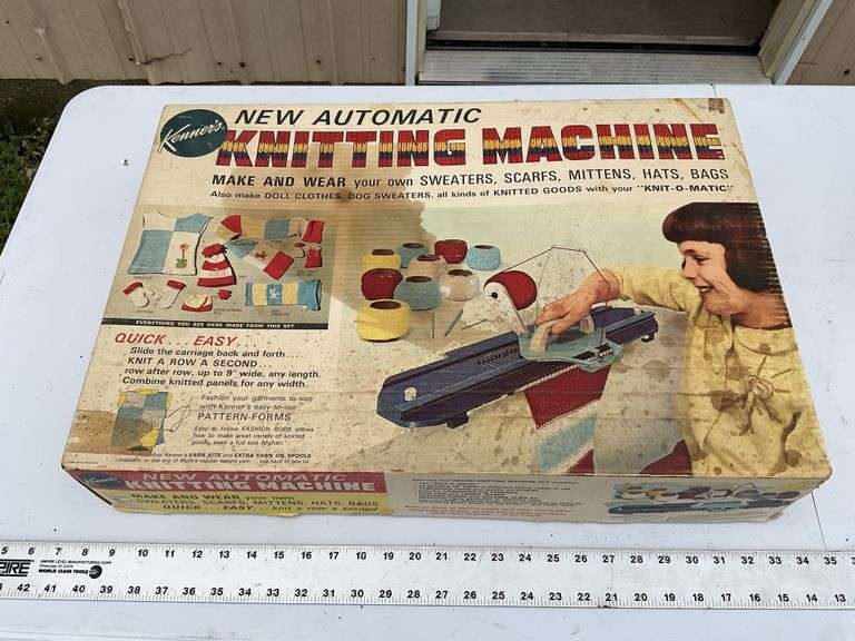 Kenners Vintage automatic knitting machine
