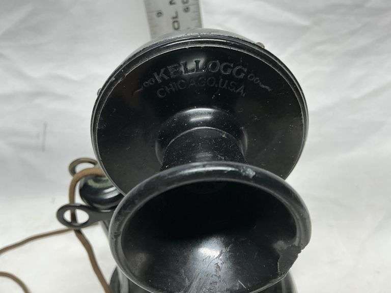 Antique Kellogg telephone