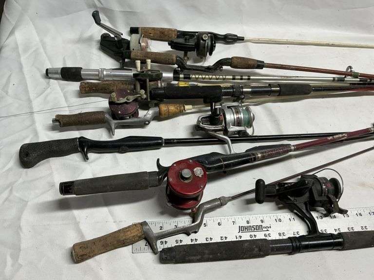 Miscellaneous fishing poles