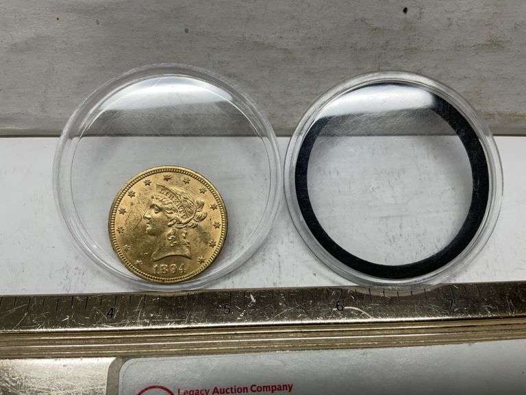 1894 $10 liberty head gold eagle coin