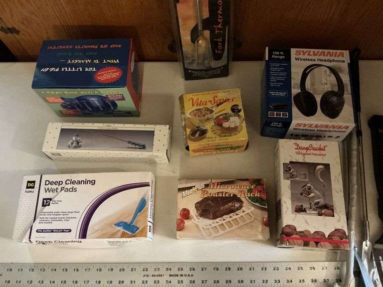 New headphones/thermometer/piggy bank etc.
