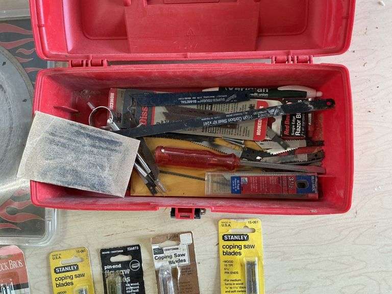 Jigsaw/Scroll saw blades etc.