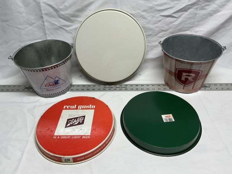 Beer trays and buckets