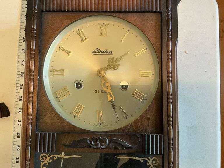 31 day Linden clock