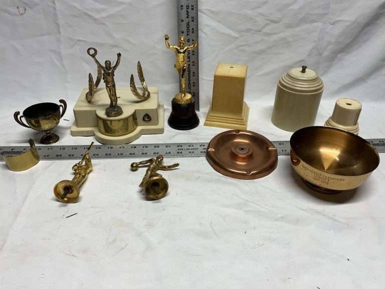 Vintage trophy parts