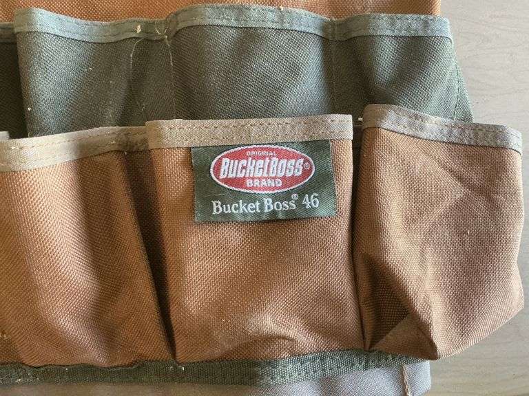 Bucket boss and tool bags