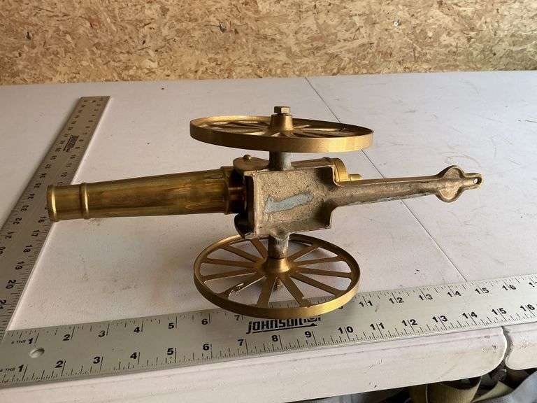 Brass cannon