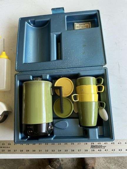 Kitchen items and portable coffee set