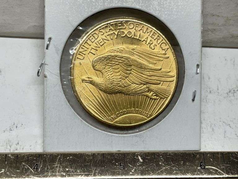 1924 $20 St-Gaudens double eagle gold coin