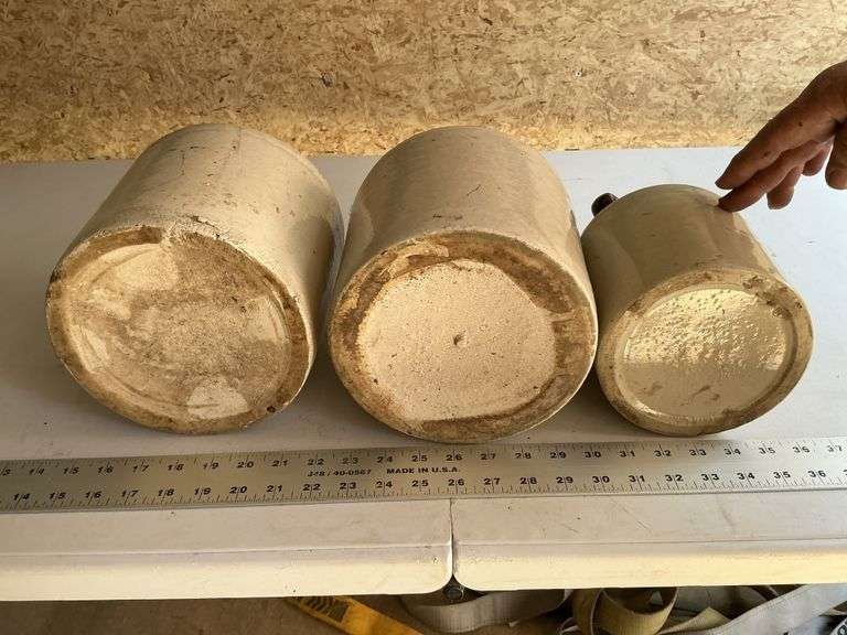Stoneware jugs