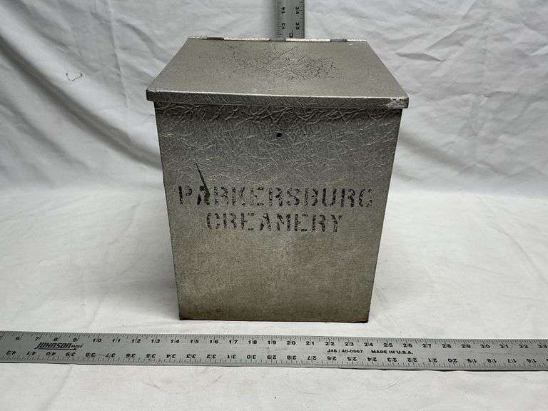Parkersburg Creamery milk box
