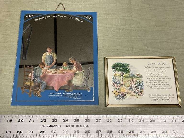 Tripoli Hardware advertising