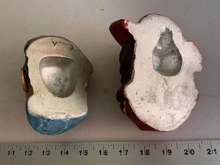 Bosuns chalk ware heads