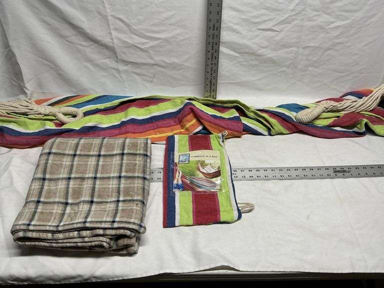 Hammock in a bag & blanket