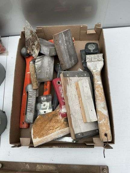 Wire brush set and assorted tools