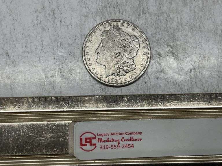 1921 Morgan Silver Dollar