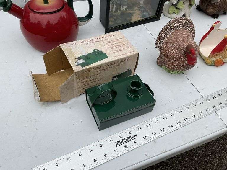 Turkey figurines, etc.