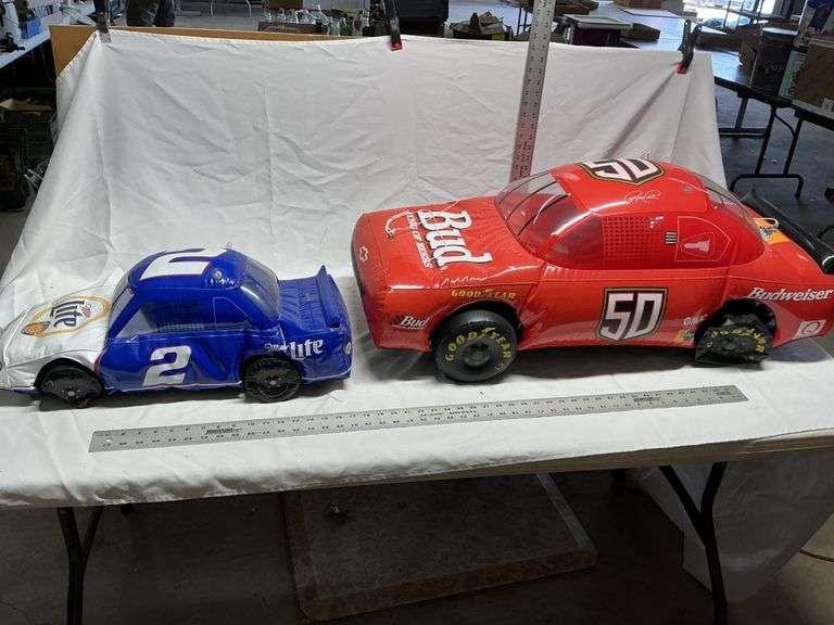 Inflatable cars-1 bad tire