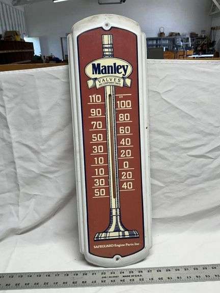 Manley Valves thermometer