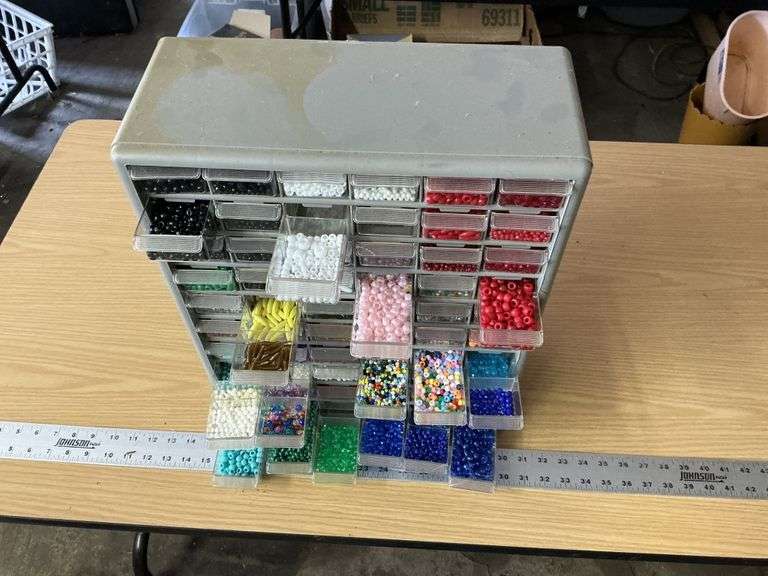 Organizer with beads