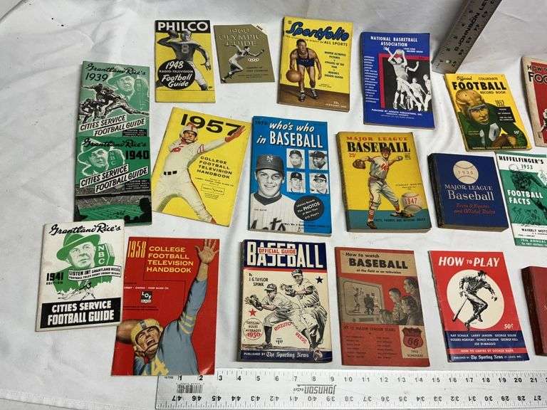 Baseball booklets