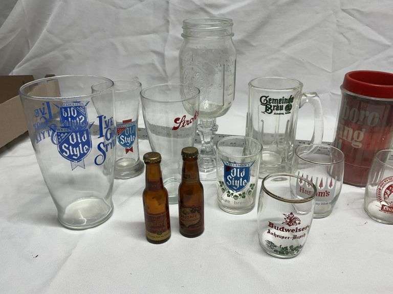 Misc beer glasses, etc