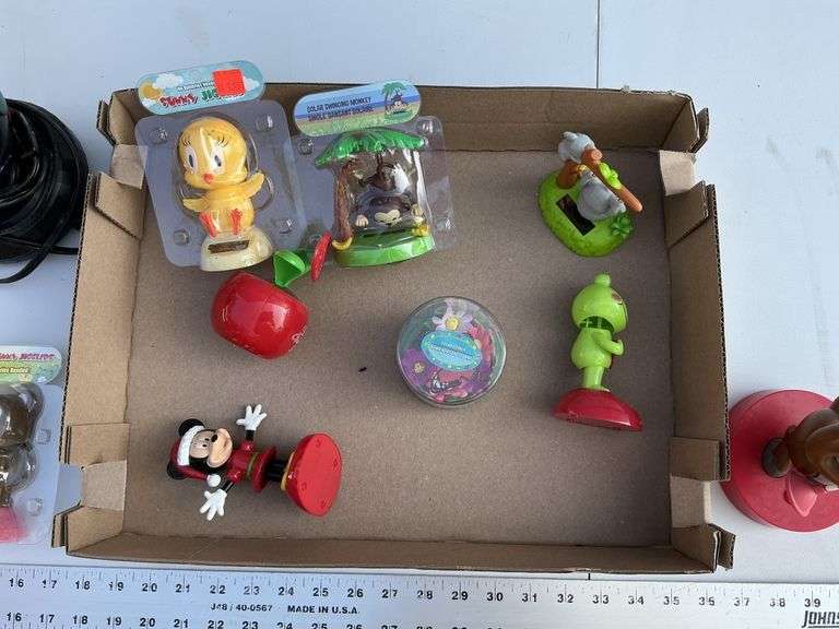 Solar powered figurines, etc