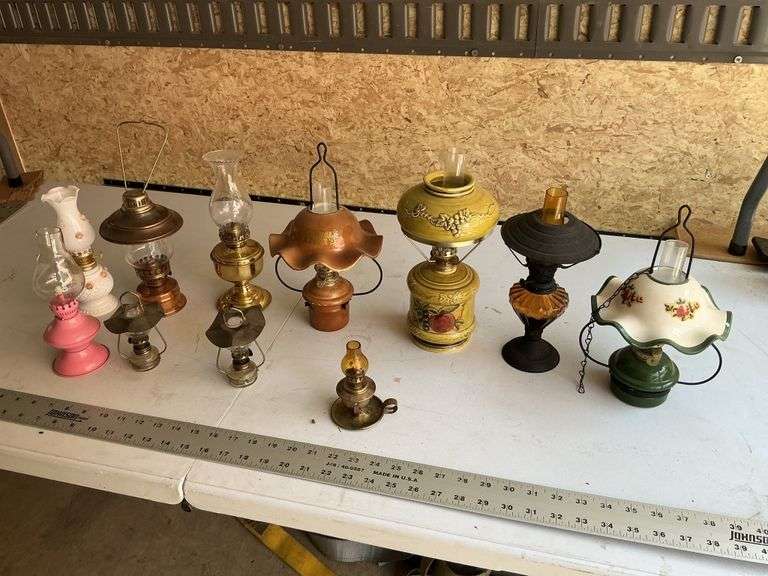 Miniature oil lamps