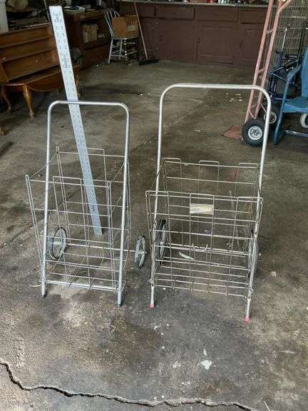 Metal moving carts