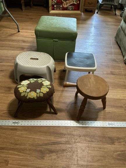 Costco step-stools, ottoman, etc.
