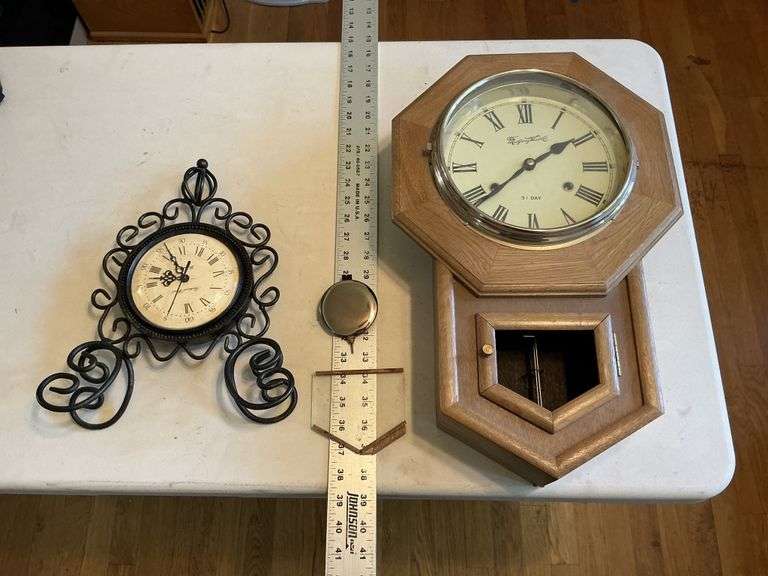 31 day clock and electric clock