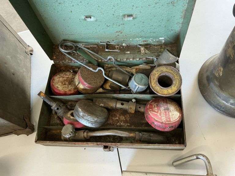 Toolbox and assorted tools