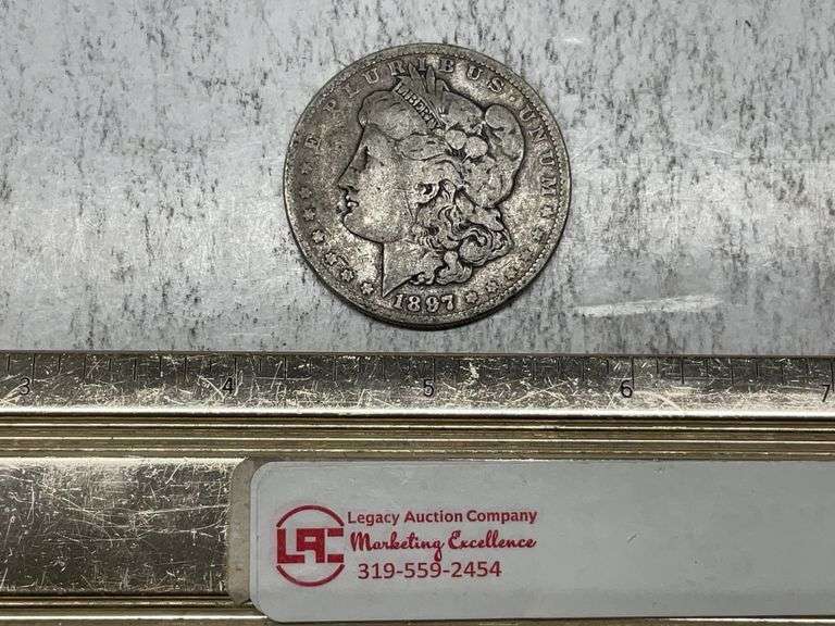 1897O Morgan Silver Dollar