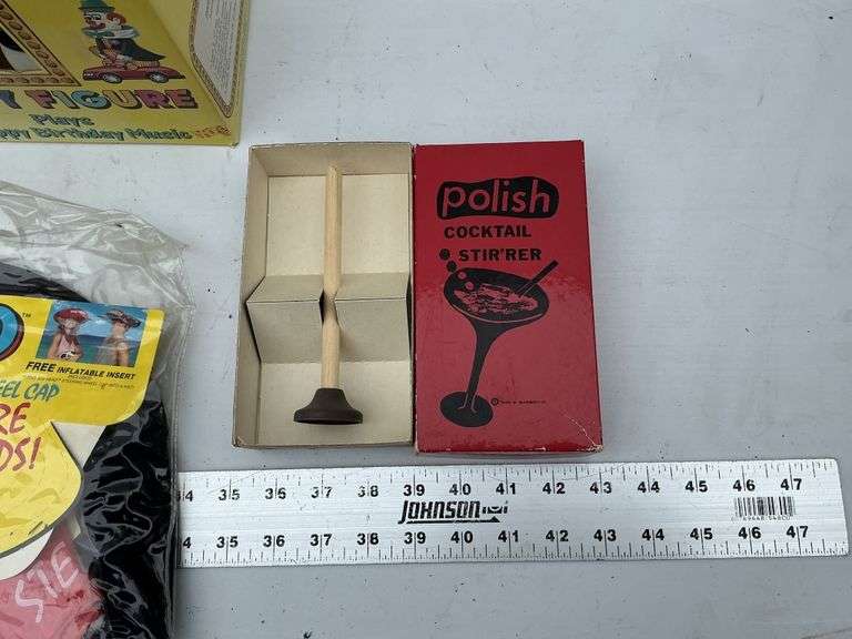 Novelty items, etc.