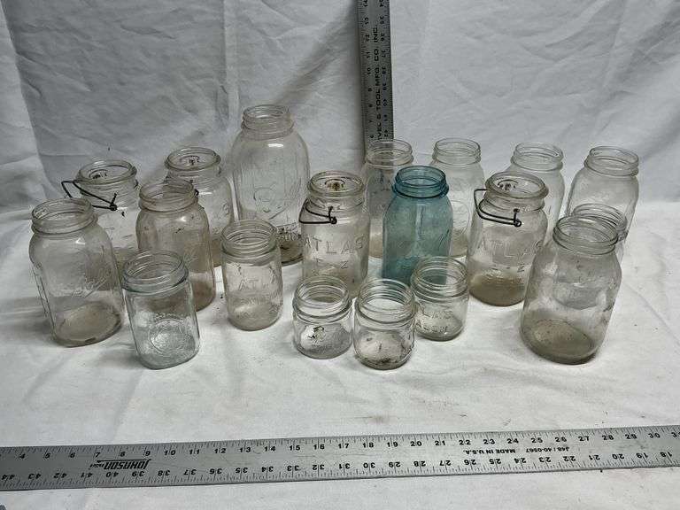 Misc canning jars