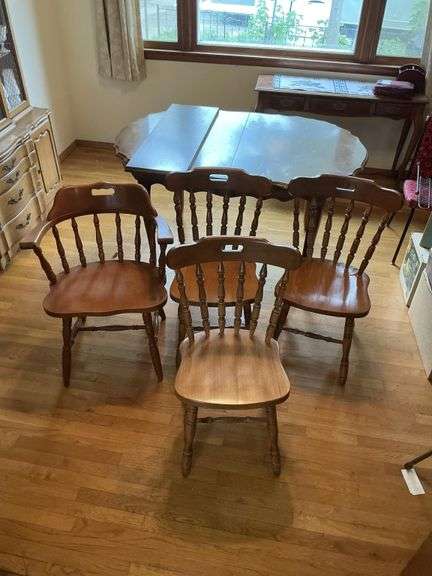 Kitchen table and four chairs