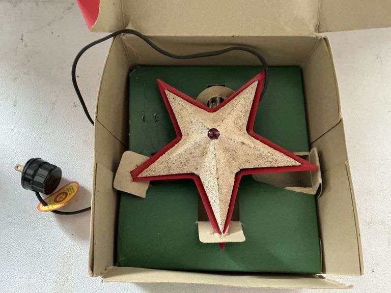 Vintage GloLite illuminated Christmas tree