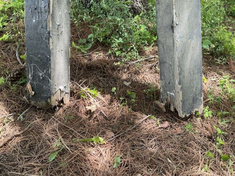 92" porch posts