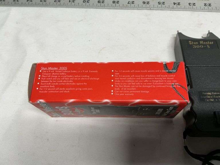 Stun gun – works