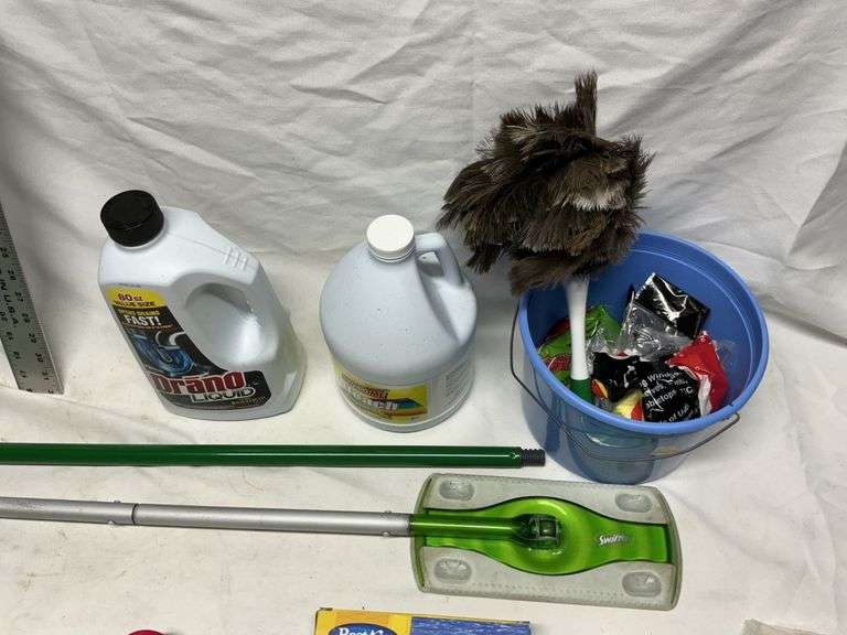 Swiffers/cleaners etc.