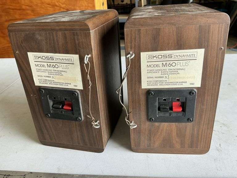 KOSS speakers