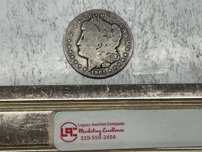 1904 S Morgan Silver Dollar