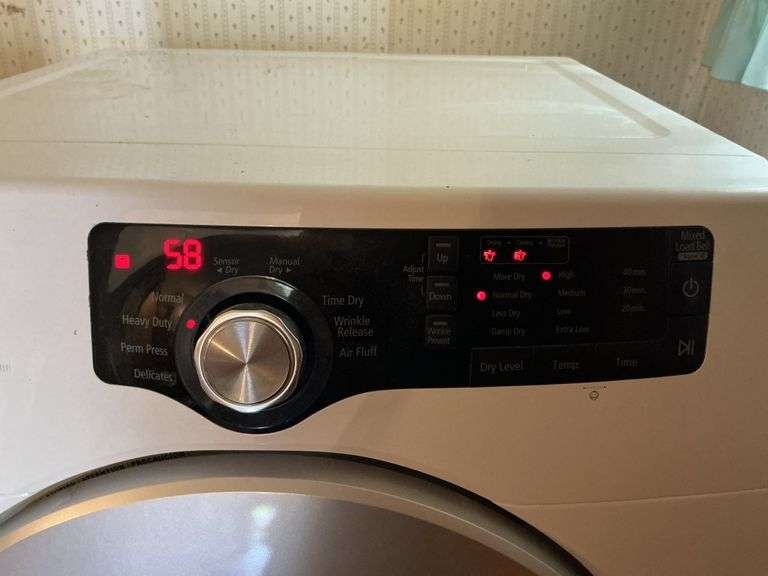 Samsung dryer, buyer removes from main level! 54"