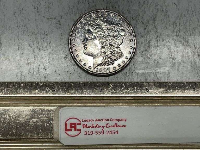 1897 Morgan Silver Dollar