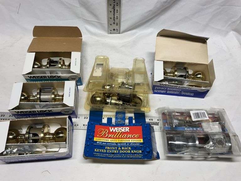 New assorted door knobs