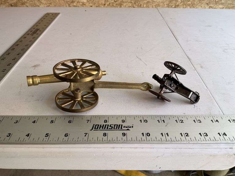 Brass and plastic cannon