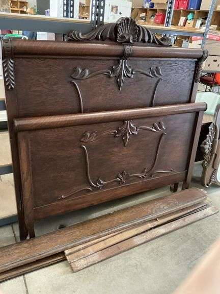 Full size headboard, footboard & rails